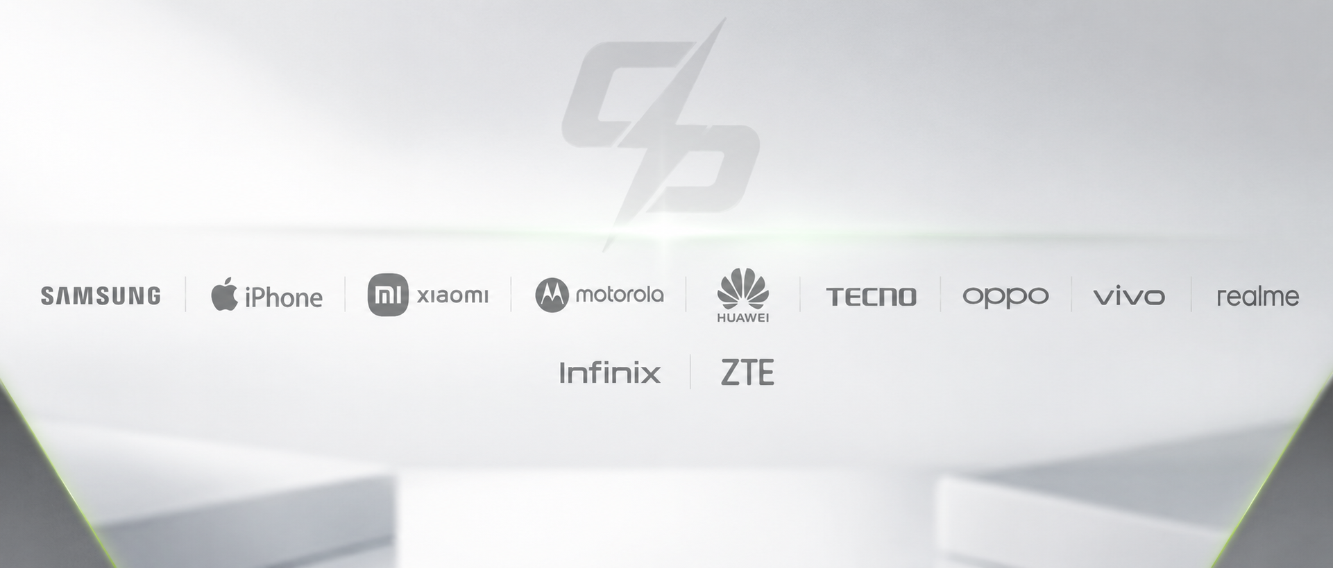 Marcas que manejamos: Samsung, iPhone, Xiaomi, Motorola, Huawei, Tecno, Oppo, Vivo, Realme, Infinix, ZTE